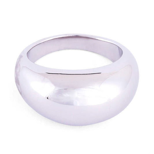 Anillo Big Silver Band