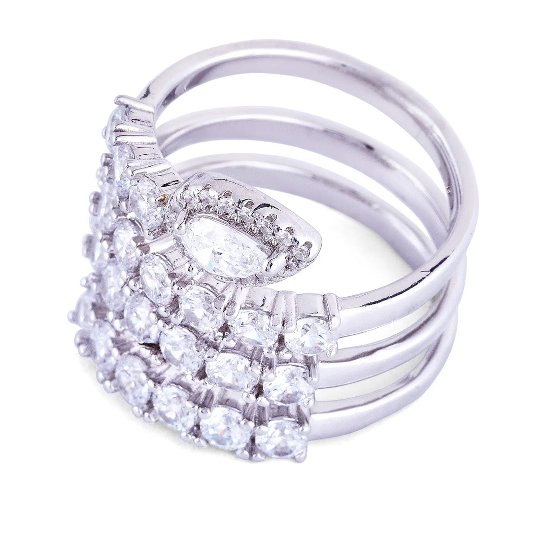 Anillo Silver Snake