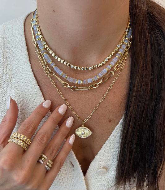 Cadena Elongated Paperclip Chain