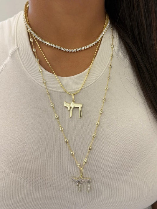 Dije Solid Chai Charm