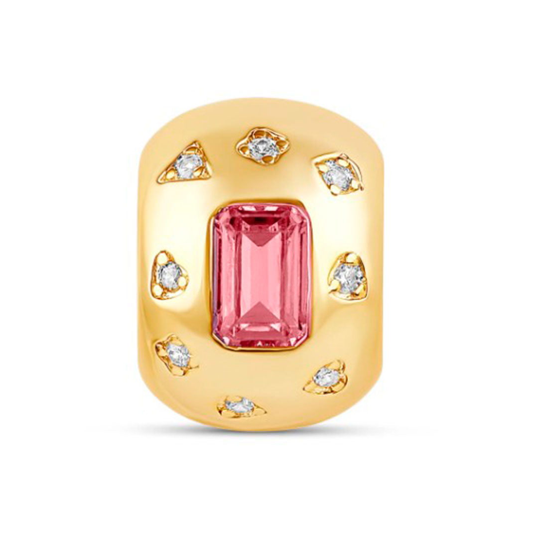 Dije Center Stone Spacer Charm