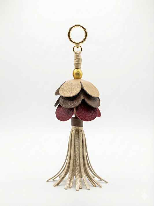 Llavero Racimo Floral — Juego y Movimiento