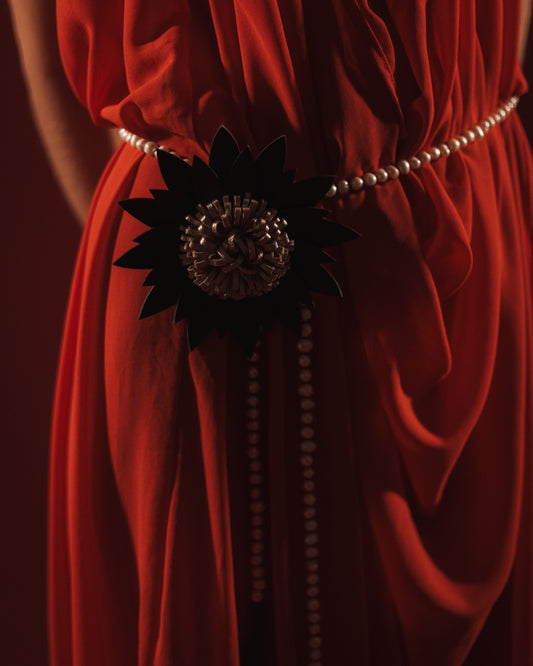 Llavero Flor Solar — Poder y Presencia