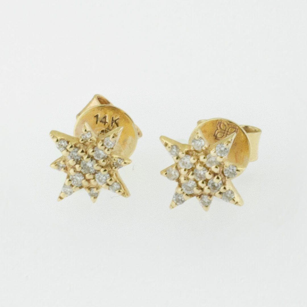 Aretes ORO Estrellitas