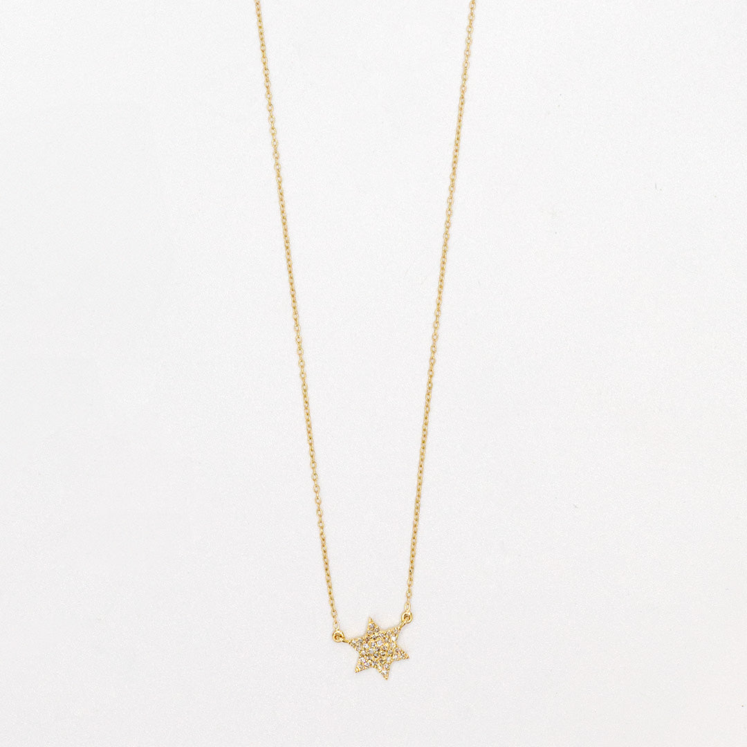 Cadena en Oro Estrella Guia