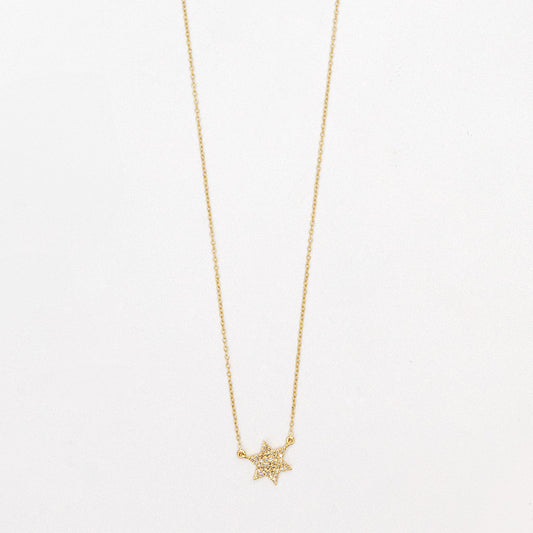 Cadena en Oro Estrella Guia