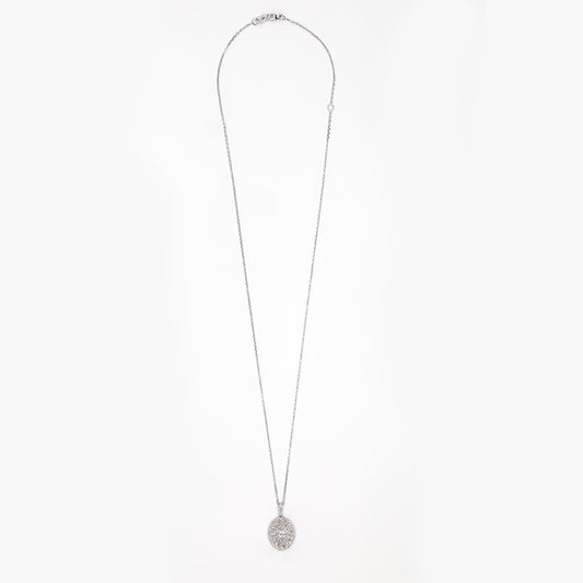 Cadena en Oro Prisma Oval