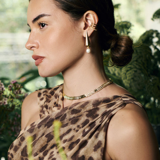 Cadena dorada Wave Tennis