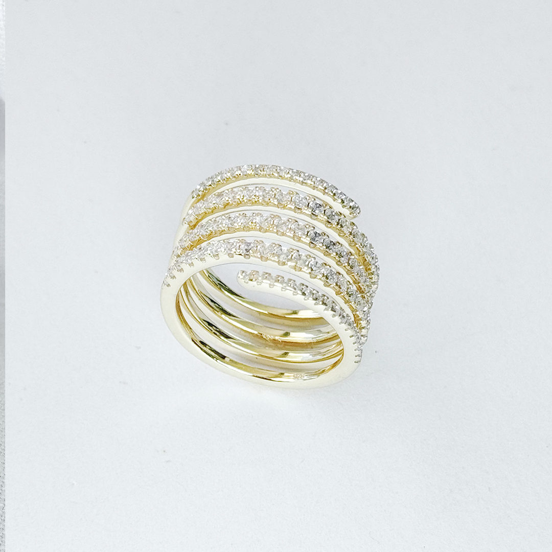 Anillo Shimmer Dorado