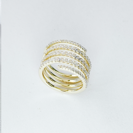 Anillo Shimmer Dorado