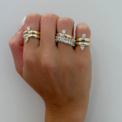 Anillo Duet Eternity Band