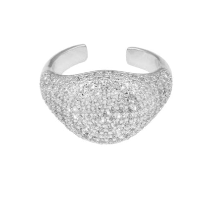 Anillo Pave Pinky