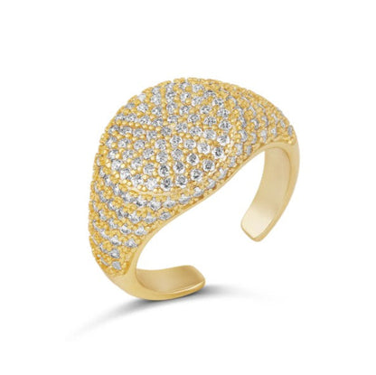 Anillo Pave Pinky