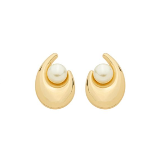 Aretes Alba Lunar Perlada