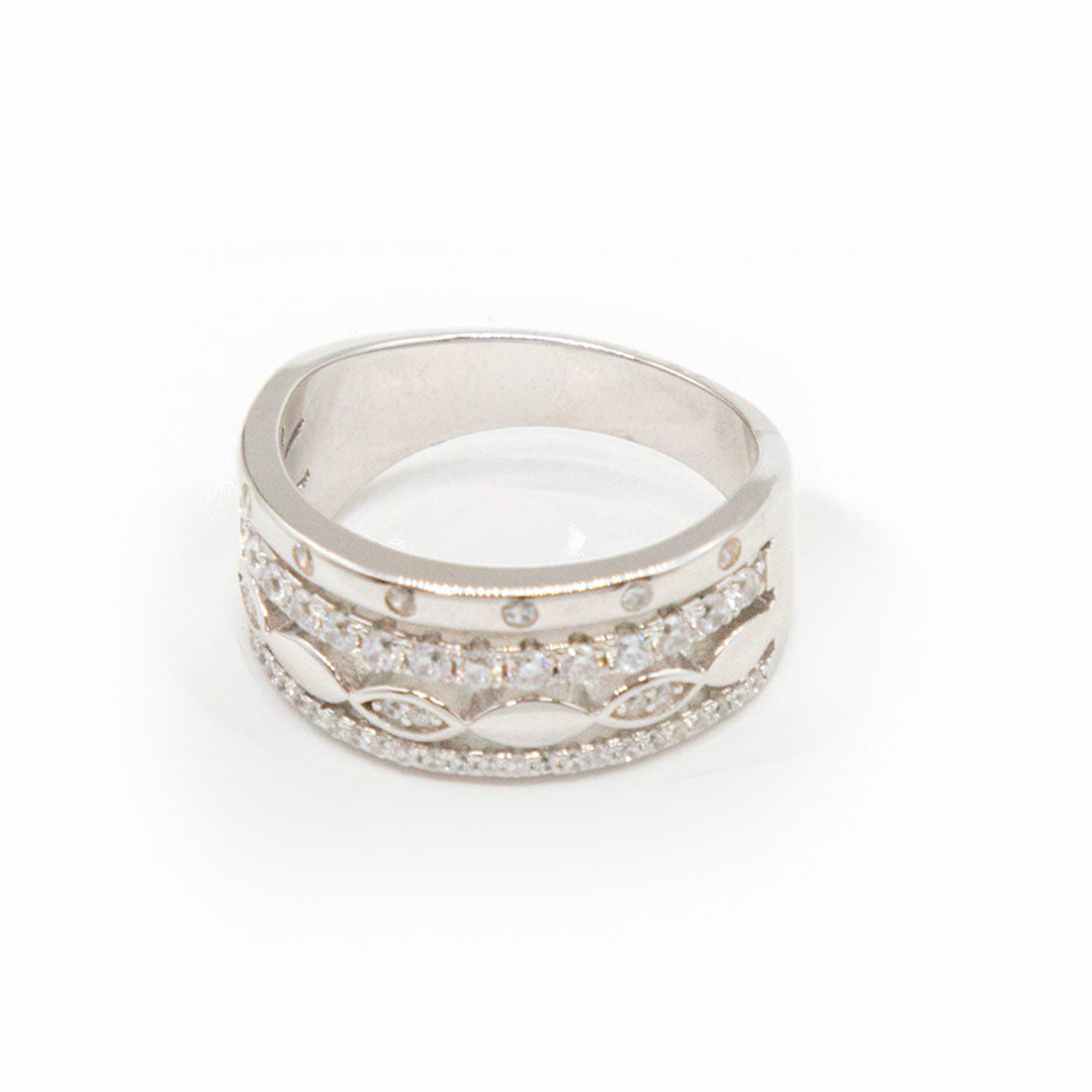 Anillo Albor Plateado