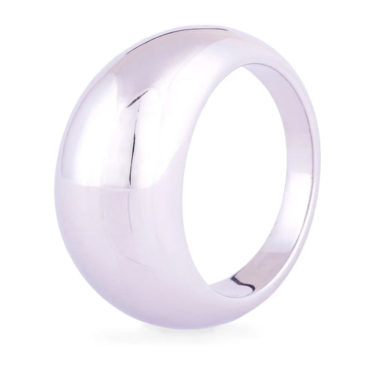 Anillo Big Silver Band