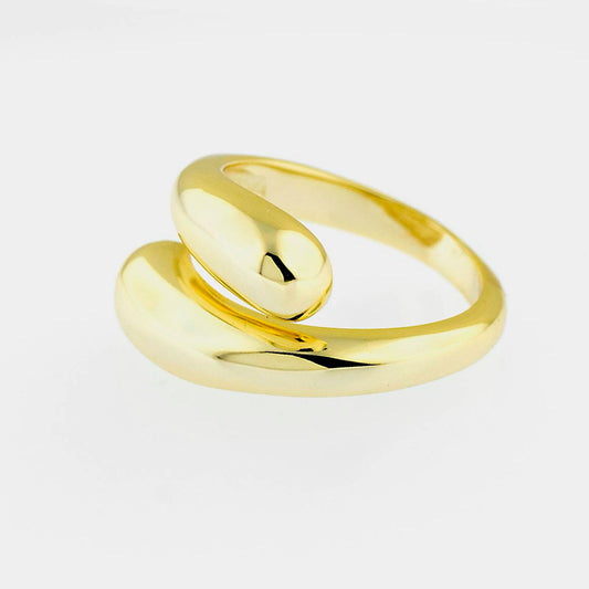Anillo Golden Snake Liso