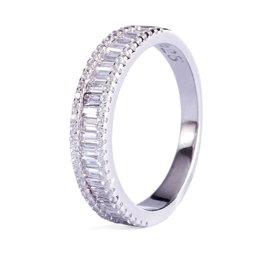 Anillo Silver Baguette