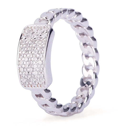 Anillo Silver Link