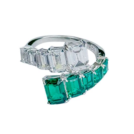 Anillo White and green