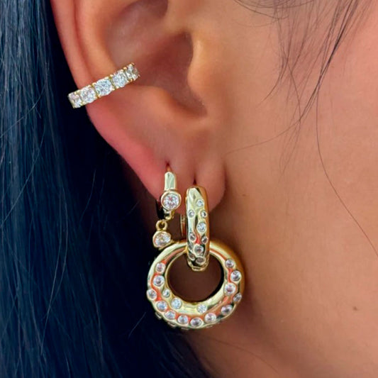 Aretes Donut Drop