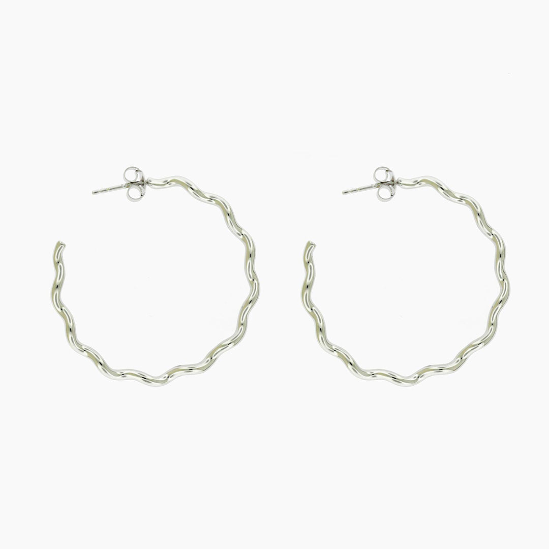 Aretes Raven Hoops
