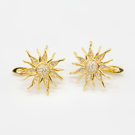 Aretes Solaris dorados