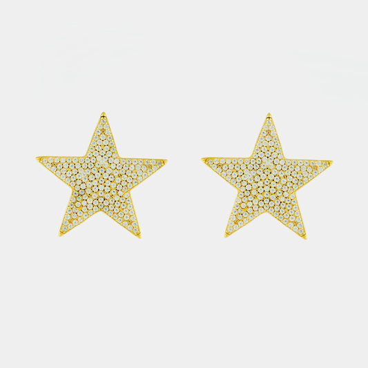 Aretes gold Tiny Stars