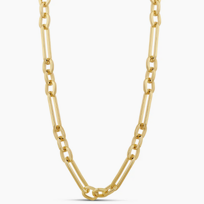 Cadena Elongated Paperclip Chain