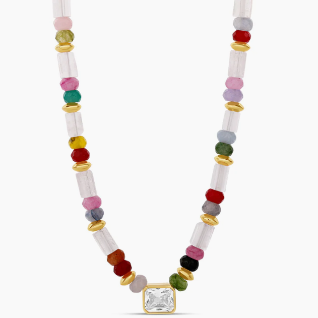 Cadena Confetti Gem Stone