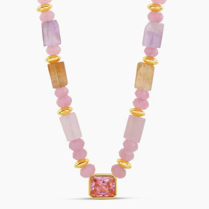 Collar Candy Pinky Crush Stone
