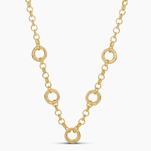 Cadena Dorada Charm Builder Chain