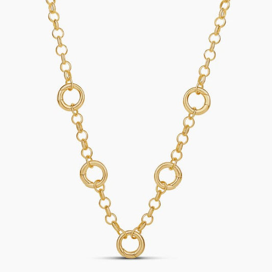 Cadena Dorada Charm Builder Chain
