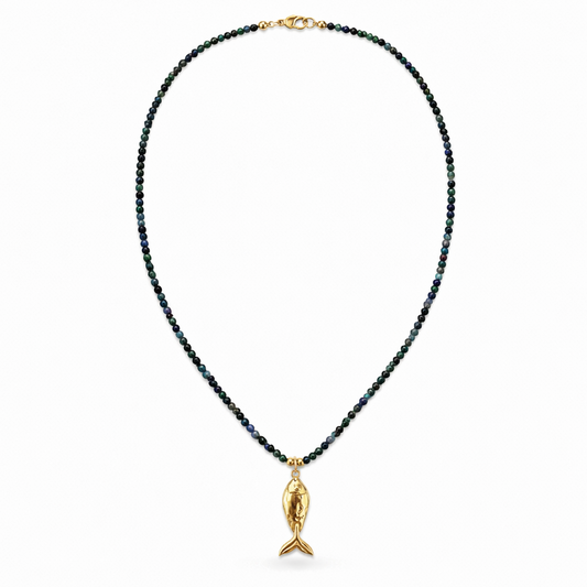 Collar Marea Pez Dorado
