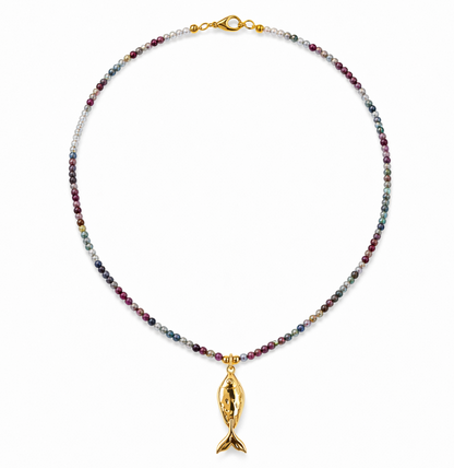 Collar Marea Pez Dorado