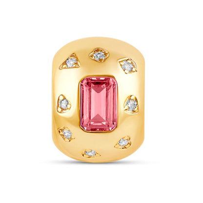 Dije Center Stone Spacer Charm