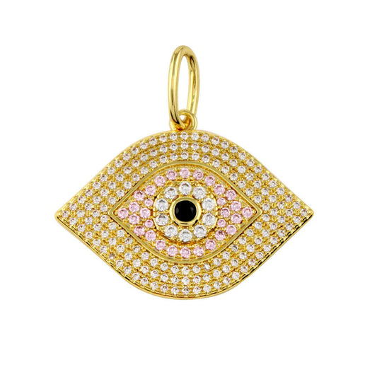 Dije Evil Eye Pink