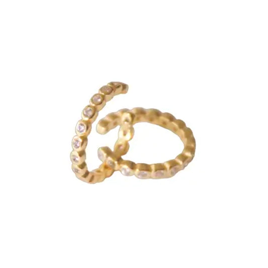 Earcuff Gold Brillante Mini