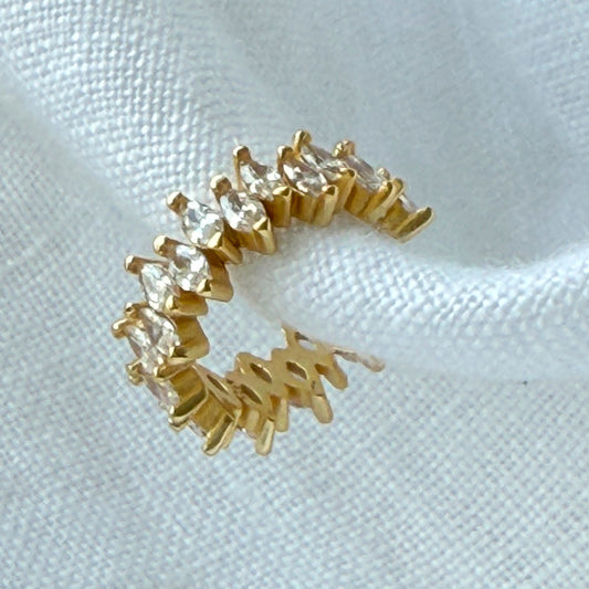 Earcuff Nube dorado