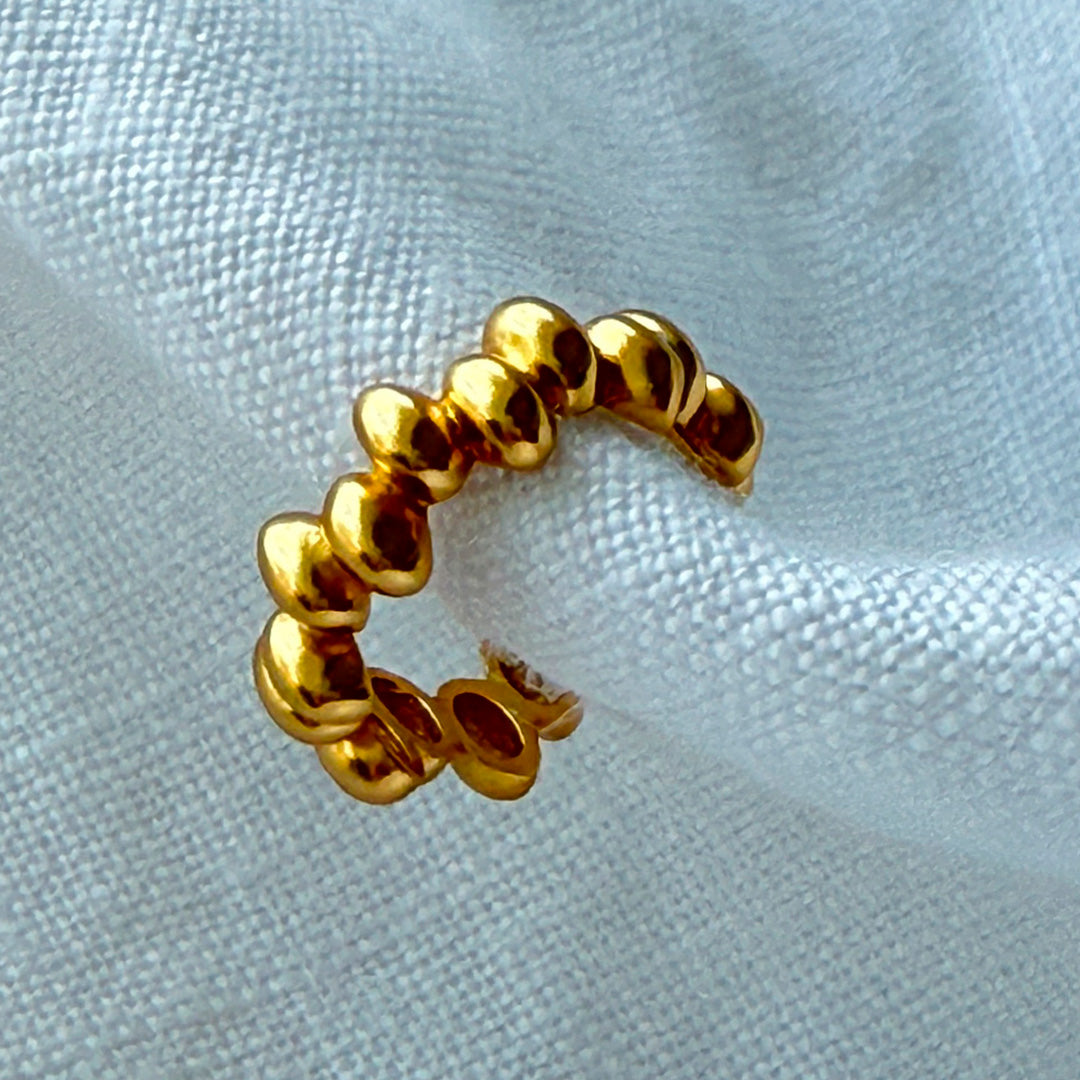 Earcuff Rayo dorado