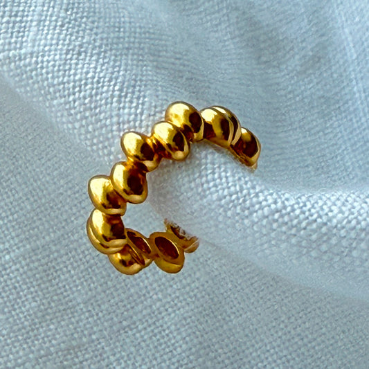 Earcuff Rayo dorado