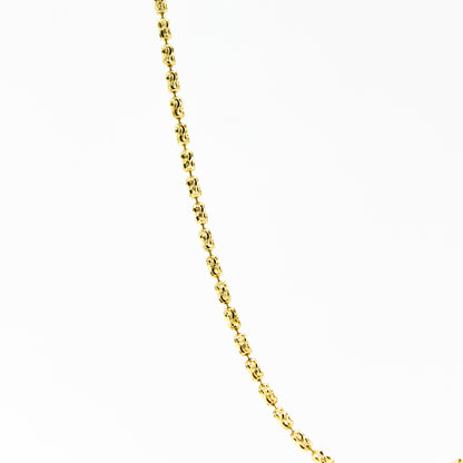 Cadena Dorada Oval Dots