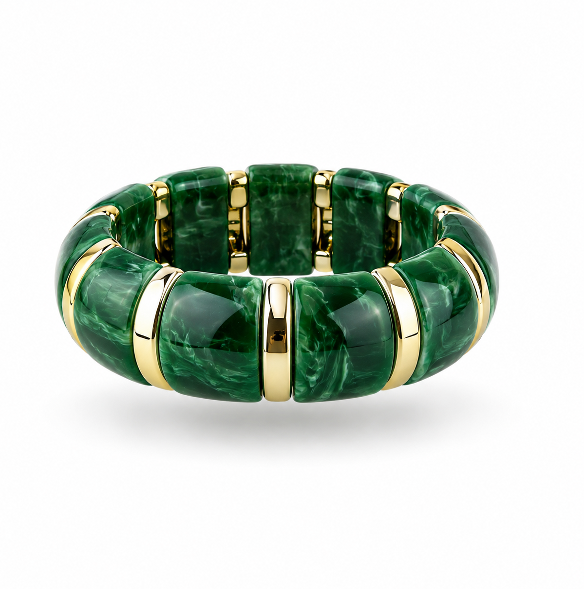 Pulsera Verano Multicolor |Brazalete elástico en Resina