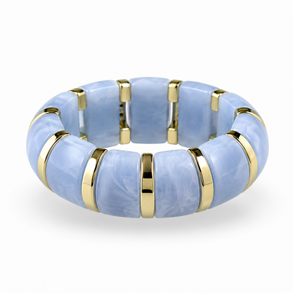 Pulsera Verano Multicolor |Brazalete elástico en Resina