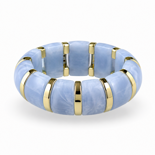 Pulsera Verano Multicolor |Brazalete elástico en Resina