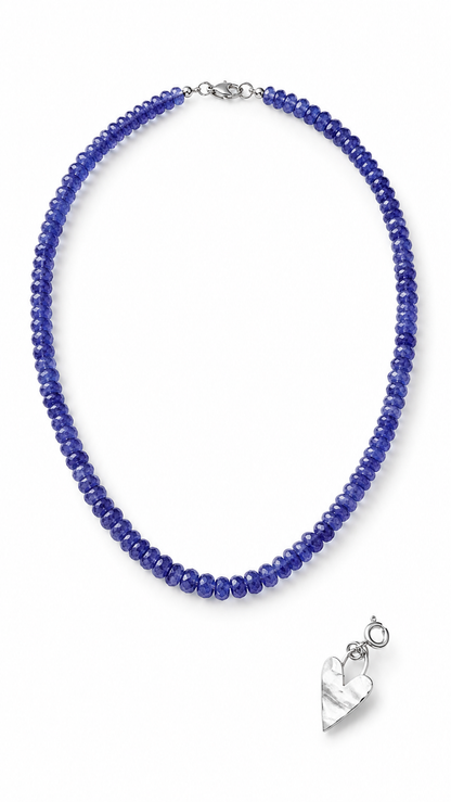 Collar Liria Amatista |Piedra Natural Violeta