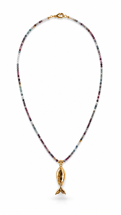Collar Marea Pez Dorado
