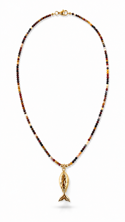 Collar Marea Pez Dorado