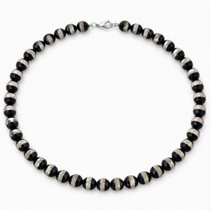 Collar Onyx Negro Facetado | Piedra Natural