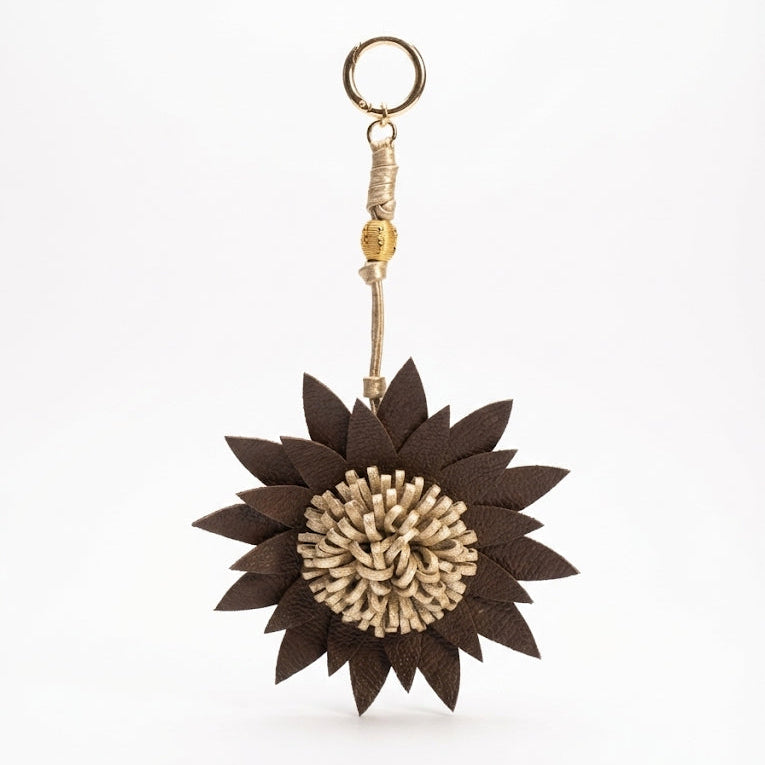 Llavero Flor Solar — Poder y Presencia